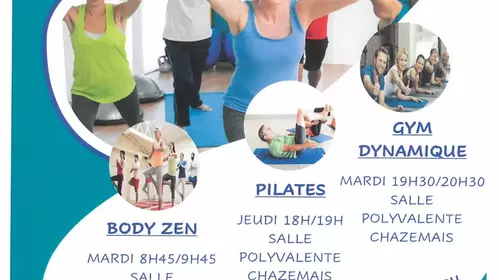 La rentrée sportive avec GYM DETENTE CHAZEMAIS